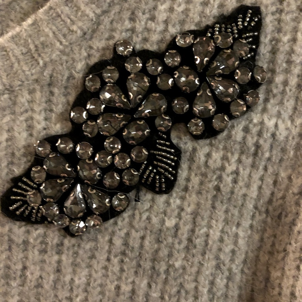 New without tags Zara cropped knit sweater